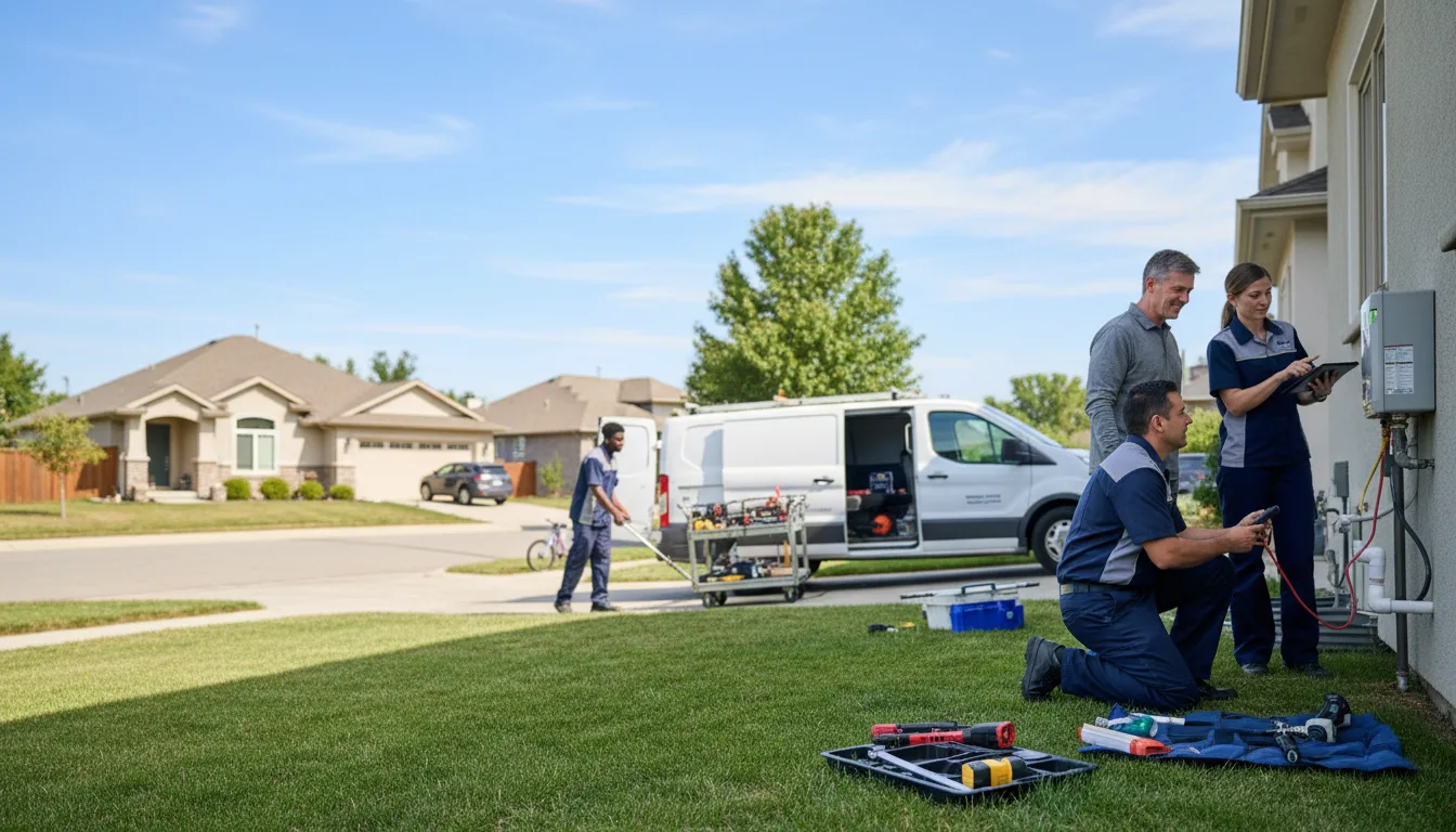 Tankless water heater service in Timpson, TX
